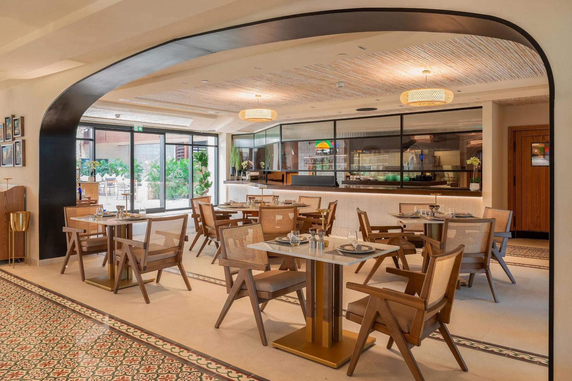 Dead Sea Marriott Resort&Spa Sweimeh Exteriör bild Restaurant