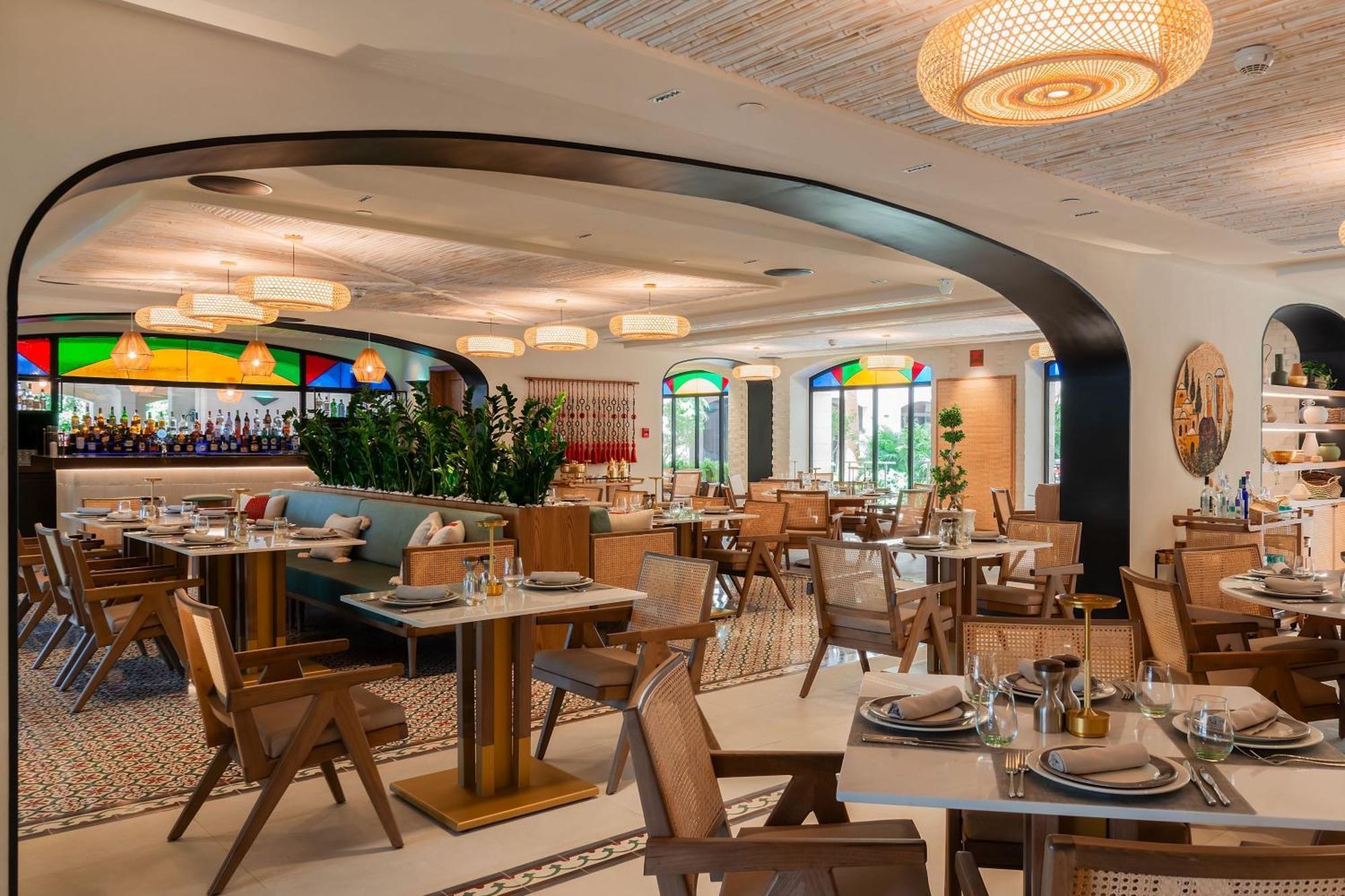 Dead Sea Marriott Resort&Spa Sweimeh Exteriör bild Restaurant interior